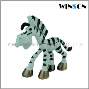 Pewter Jewelry Box / Crytals Cartoon Horse Jewelry Box